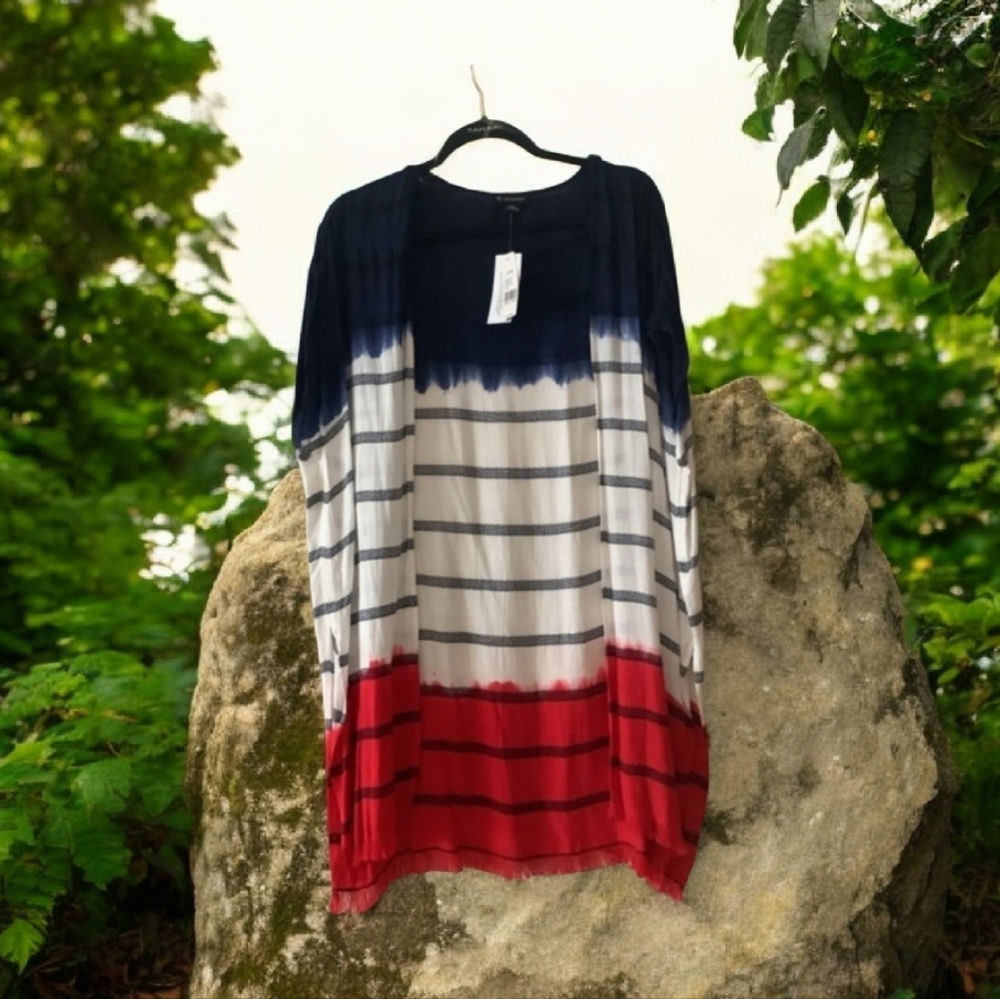 New Directions vest Red white blue S/M NWT Belk.com 48$ tag special